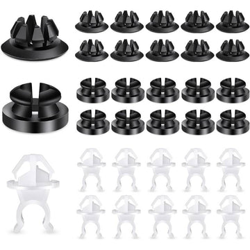 30 Pcs Hood Support Prop Rod Holder Clips 91503-SS0-003 For Honda Accord Odyssey Prelude Acura RDX TSX